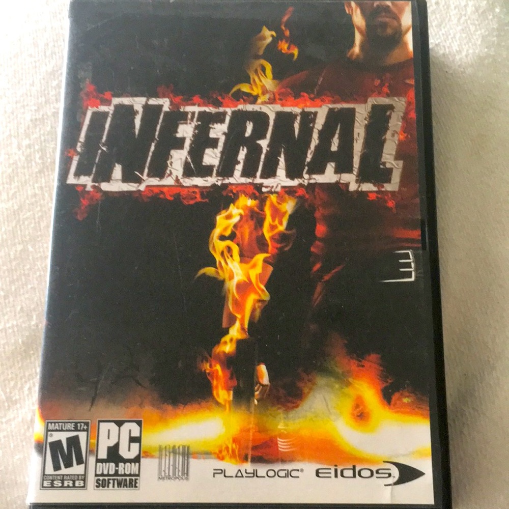 Infernal PC DVD-ROM Eidos Playlogic 2007 Game for Windows XP/2k/Vista